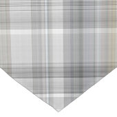 Blauw/Grijs/Tan Plaid Medium Tafelloper (Hoek)