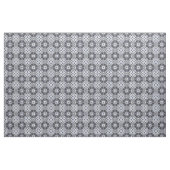 Blauw grijs Violet Floral Bali Batik Pattern Stof (Fat Quarter)