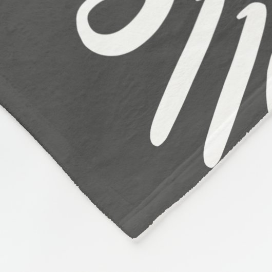 Blauw grijs volleybalveld haar gelukkige plaats fleece deken (Hoek)