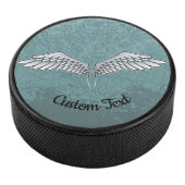 Blauw-grijs Wings Hockey Puck (3/4)