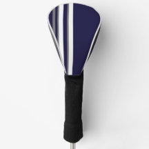 Blauw Grijs Wit Strip Driver Hoesje