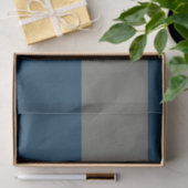 Blauw Grijs Witte Buffalo Check Tissuepapier (Geschenk)