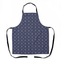 Blauw Grijs Zuidwestelijk Diamantpatroon