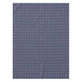 Blauw Grijs Zuidwesters Diamantpatroon Tafelkleed