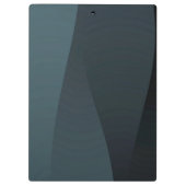 Blauw grijswaardenpatroon klembord (Achterkant)