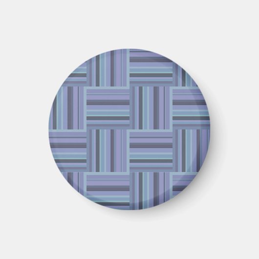 Blauw-grijze stremplanken magneet (Voorkant)