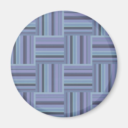 Blauw-grijze stremplanken magneet (Voorkant)