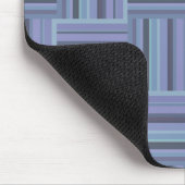 Blauw-grijze stremplanken muismat (Hoek)