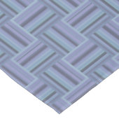 Blauw-grijze stremplanken tafelkleed (Gekanteld)
