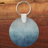 Blauw grijze textuur vlinder sleutelhanger (Achterkant)