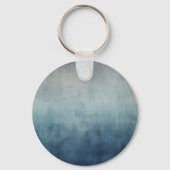 Blauw grijze textuur vlinder sleutelhanger (Achterkant)