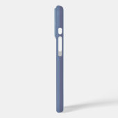 Blauw-grijze verticale strepen Case-Mate iPhone case (Achterkant / Links)