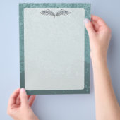 Blauw-grijze vleugels flyer (Hand)
