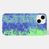 Blauw groen abstract surf strand Case-Mate iPhone case (Achterkant (horizontaal))
