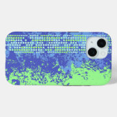 Blauw groen abstract surf strand Case-Mate iPhone case (Achterkant (horizontaal))