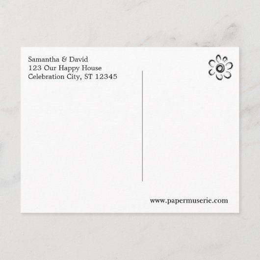 Blauw Groen Aqua Waterverf Modern Save the Date 2 Aankondigingskaart (Achterkant)