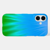 Blauw & Groen Aurora-geïnspireerde iPhone 16 Hoesj Case-Mate iPhone Case (Achterkant (horizontaal))