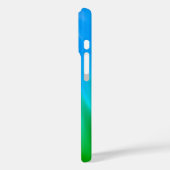 Blauw & Groen Aurora-geïnspireerde iPhone 16 Hoesj Case-Mate iPhone Case (Achterkant / Links)