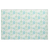 Blauw groen blad stof (Fat Quarter)