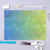 Blauw groen bladerend papier (Craft)