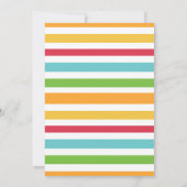 Blauw Groen Blauw 'Over een Feest Fiesta 1e Verjaa Kaart (Achterkant)