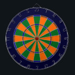 Blauw, Groen, Bruin en Oranje Metaalkooi Dartboard Dartbord<br><div class="desc">Blauw, Groen, Bruin en Oranje Metal Cage Dartboard geeft uren plezier aan uw man grot. Dit kan voor iedereen in de familie zijn om te gebruiken. Kleuren van rood, bruin, blauw, goud en meer zijn in een reeks majestueuze kleuren.</div>