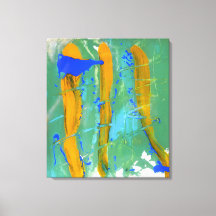 Blauw, groen en geel (Colour Study) #1