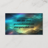 Blauw, Groen en Goud Visitekaartje (Achterkant)