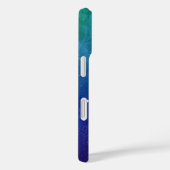 Blauw groen en Paars ruimtepatroon, aangepast Case-Mate iPhone Case (Achterkant / Rechts)