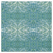 Blauw groen en wit kustweefsel "Belize Stof (Swatch)