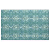 Blauw groen en wit kustweefsel "Belize Stof (Fat Quarter)