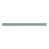 BLAUW GROEN GEBREID 1,5" Breed Grosgrain Lint (Voorkant)