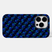 Blauw groen gebroken glazen patroon Case-Mate iPhone case (Achterkant (horizontaal))
