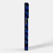 Blauw groen gebroken glazen patroon Case-Mate iPhone case (Achterkant / Rechts)