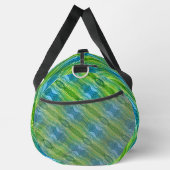Blauw Groen Geel Zigzag Plunjezak (Rechts)