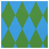 Blauw Groen Harlekijn Geruit Ontwerp Stof (Close Up)