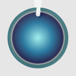  blauw/groen > kerstversiering ornament