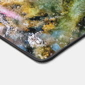 Blauw Groen Labradorite Edelsteen Bureaumat (Hoek)