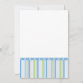 Blauw groen licht en zie strepen kaart (Achterkant)