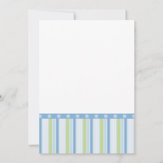 Blauw groen licht en zie strepen kaart (Achterkant)