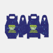 Blauw Groen Neon Gloeiende Bruh Bedankt Jongens Ve Bedankdoosjes (Uitgevouwen)