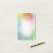 Blauw Groen Paars Roze Rood Oranje Geel Blank Post-it® Notes (Op bureau)