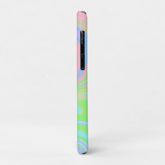 Blauw groen Paars roze roze bil Case-Mate iPhone Case (Achterkant/links)