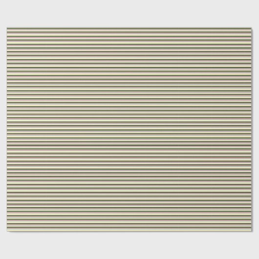 Blauw Groen Roze Zwarte Strepen Modern Elegant Cadeaupapier (Vlak)