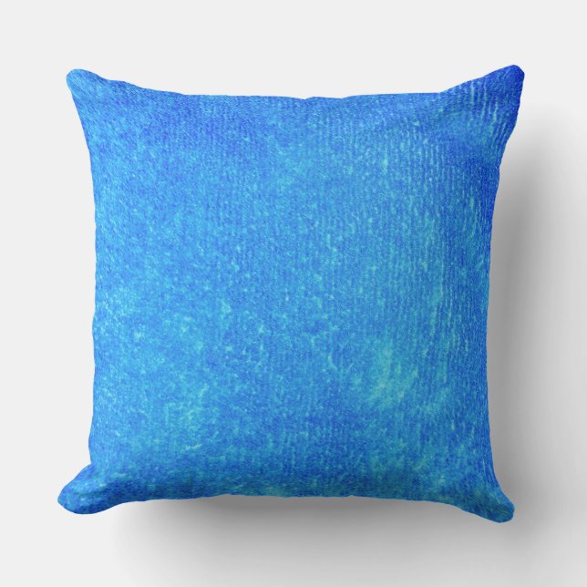 Blauw groen Sierkussen 20 x 20 inch (Voorkant)