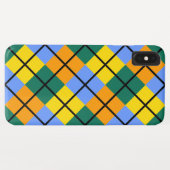 Blauw-groen-Sinaasappel Case-Mate iPhone Case (Achterkant (horizontaal))
