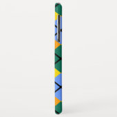 Blauw-groen-Sinaasappel Case-Mate iPhone Case (Achterkant/links)