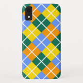 Blauw-groen-Sinaasappel Case-Mate iPhone Case (Achterkant)