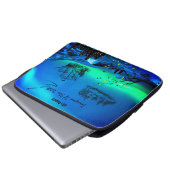 Blauw & Groen' Stel je voor als' elektronica tas (Voorkant onderkant)