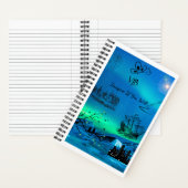 Blauw Groen Stel je voor als Notitieboek (Binnen)